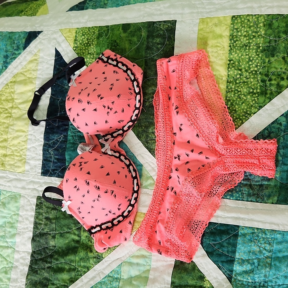 La Senza I ❤️ Cotton Bra & Panty Set